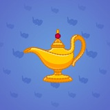 Genie Lamp #804 Genie Lamp #804
