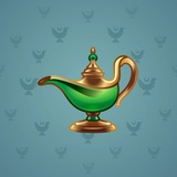 Genie Lamp #810 Genie Lamp #810