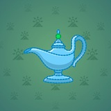 Genie Lamp #849 Genie Lamp #849
