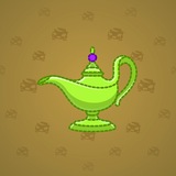 Genie Lamp #858 Genie Lamp #858