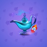Genie Lamp #908 Genie Lamp #908