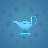 Genie Lamp #980