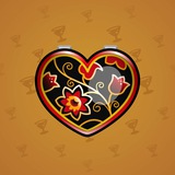 Heart Locket #1106 Heart Locket #1106