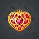 Heart Locket #1146 Heart Locket #1146