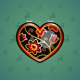 Heart Locket #1173 Heart Locket #1173