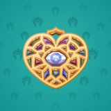 Heart Locket #1188 Heart Locket #1188