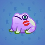 Kissed Frog #11748