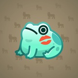 Kissed Frog #13544
