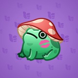 Kissed Frog #2002