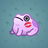 Kissed Frog #3034