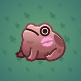 Kissed Frog #7006