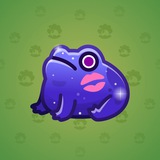 Kissed Frog #9058