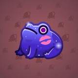 Kissed Frog #9743