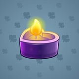 Love Candle #1015