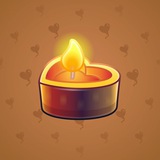 Love Candle #1016 Love Candle #1016