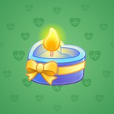 Love Candle #10196