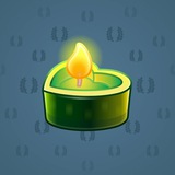 Love Candle #10269