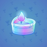 Love Candle #10272