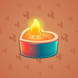 Love Candle #1028 Love Candle #1028