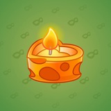 Love Candle #10341