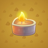 Love Candle #10480