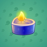Love Candle #10496