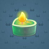 Love Candle #1053 Love Candle #1053