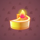 Love Candle #10575