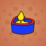 Love Candle #10576