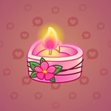 Love Candle #10689