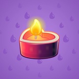 Love Candle #10735