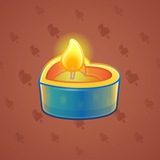 Love Candle #1089