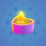 Love Candle #10903