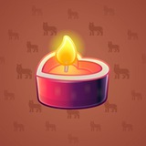Love Candle #10979