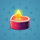 Love Candle #1131