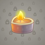 Love Candle #11403
