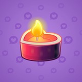 Love Candle #11545