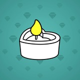 Love Candle #11597 Love Candle #11597