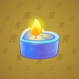 Love Candle #1188
