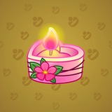 Love Candle #11884