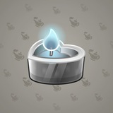 Love Candle #1199