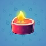 Love Candle #12000 Love Candle #12000
