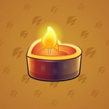 Love Candle #12021