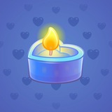 Love Candle #1204 Love Candle #1204