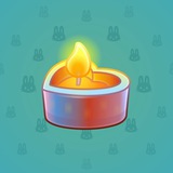 Love Candle #12126