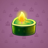 Love Candle #12131