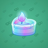 Love Candle #12140