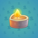 Love Candle #12171