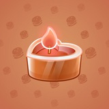 Love Candle #12378