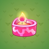 Love Candle #12389 Love Candle #12389